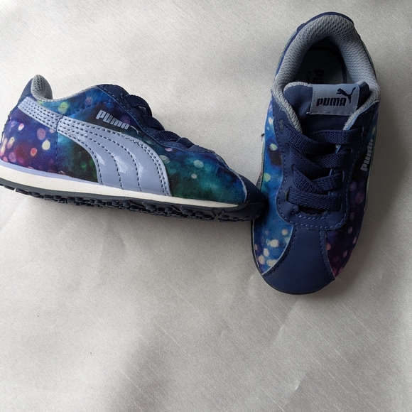 Puma Kids' Blue Sneakers - Picture 7 of 7